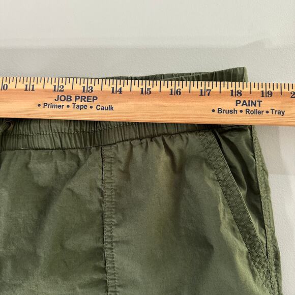 Palm Rio Olive‎ Green Cargo Pants XL Women’s Drawstring Waist Cotton Blend - Picture 7 of 9